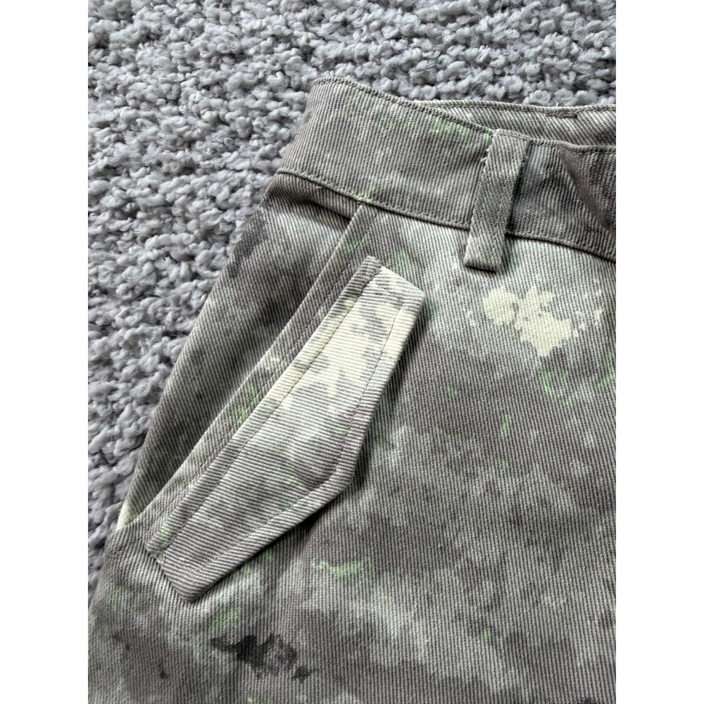 Maniere De Voir Grey Digital Camo Cargo Pants Women Streetwear Utility SIZE10 - Picture 5 of 11